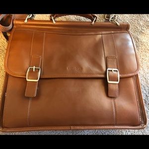 Samsonite Brown leather brief case